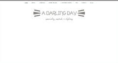 Desktop Screenshot of adarlingday.com
